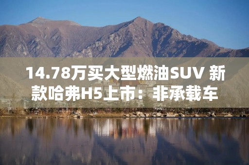 14.78万买大型燃油SUV 新款哈弗H5上市：非承载车身很扎实